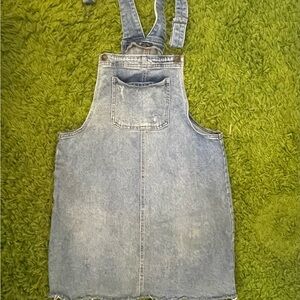 Wild Fable Women’s Denim Overall Dress Size M